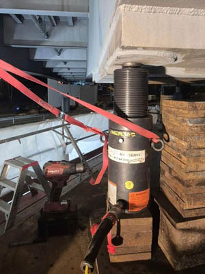 Enerpac im Einsatz U6 Berlin