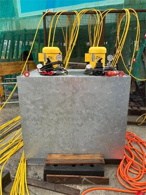  15x1000t Pfahlbrücke